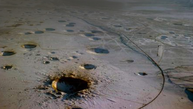 InSAR spots a nuclear test