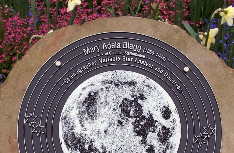 Unveiling the Mary Adela Blagg plaque