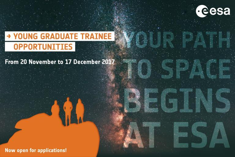 ESA is go for graduates