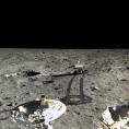 Tracks of the Yutu rover Chinese Academy of Sciences / China National Space Administration / The Science and Application Center for Moon and Deepspace Exploration / Emily Lakdawalla